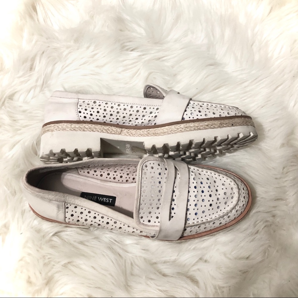 Nine West Platform Slip-Ons
